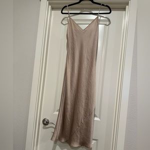 Aritzia Wilfred slip dress size S